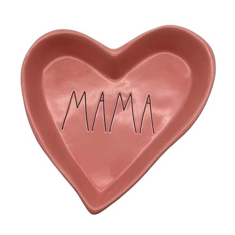Rae Dunn* NWT CERAMIC MAMA HEART DISH
